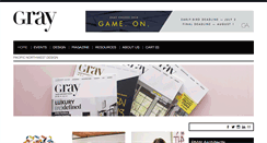 Desktop Screenshot of graymag.com