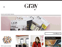 Tablet Screenshot of graymag.com